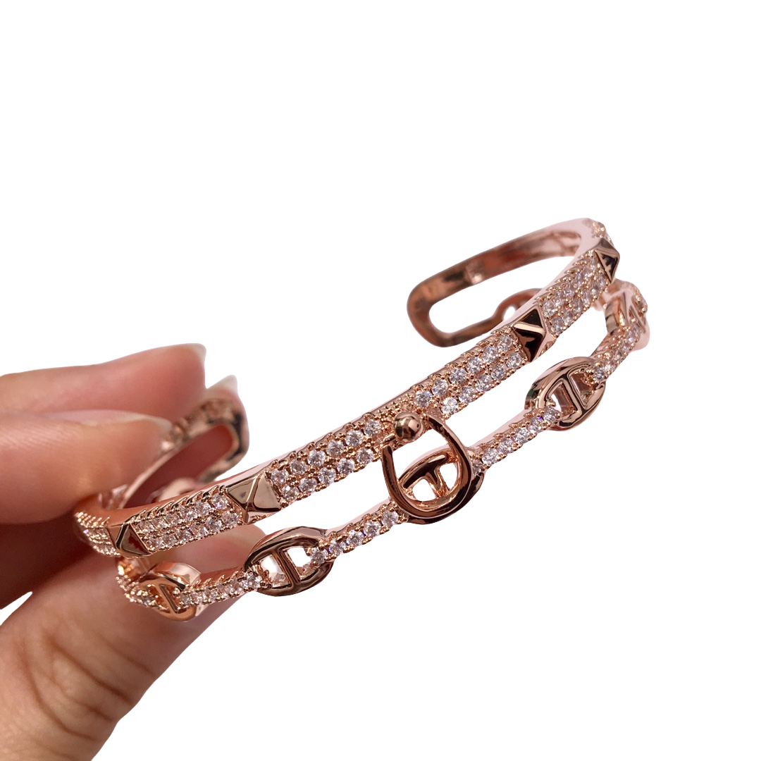 HMS036 Mona Cuff bracelet - ccjewelryacc