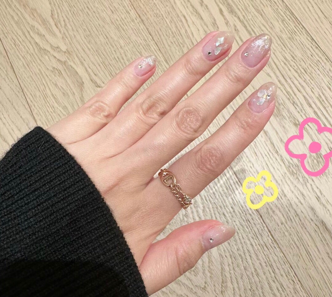 HMR025 18k Rose Gold/white gold Alchimie Hermes ring - ccjewelryacc