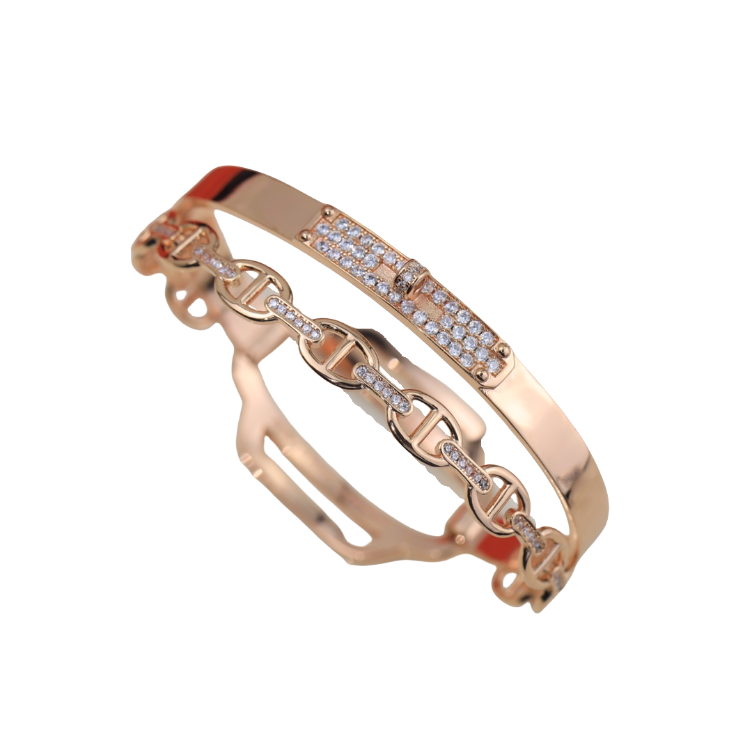 HMS006 Mona Cuff bracelet Large - ccjewelryacc