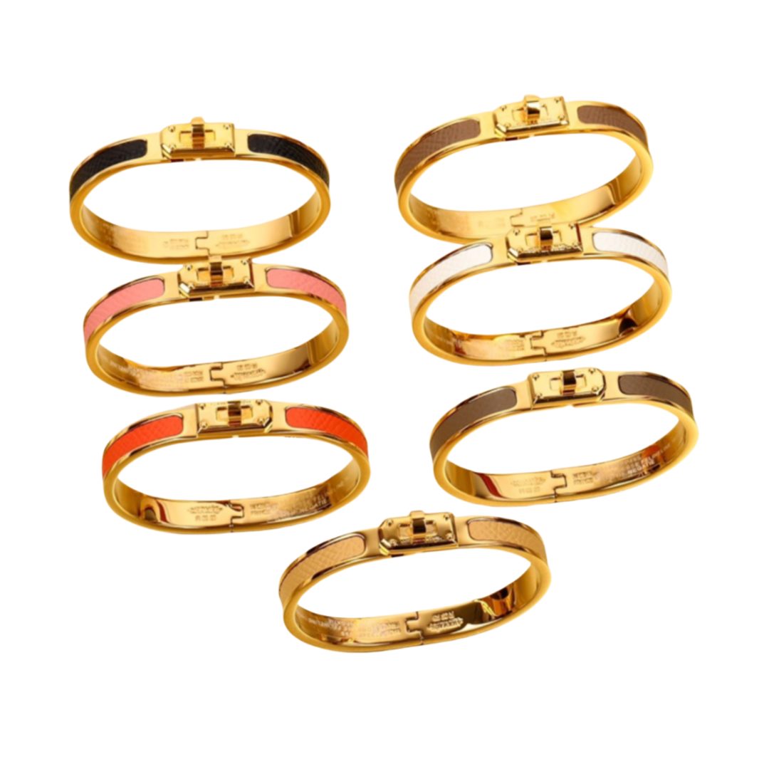 HMS015 H Kelly Leater Bangle Bracelet - ccjewelryacc
