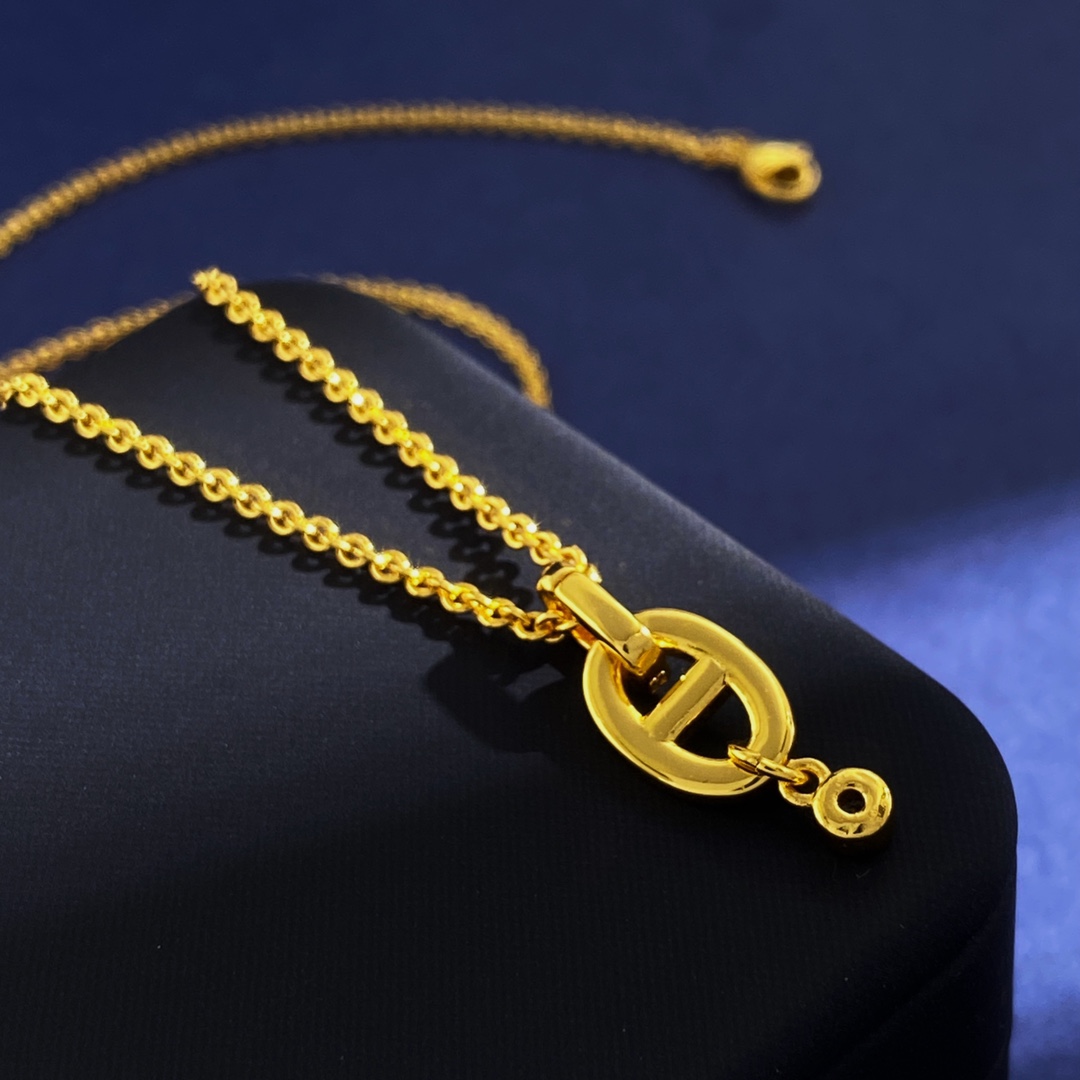 HMN003 Farandole Pendant Necklace White Gold Plated and Diamonds - ccjewelryacc