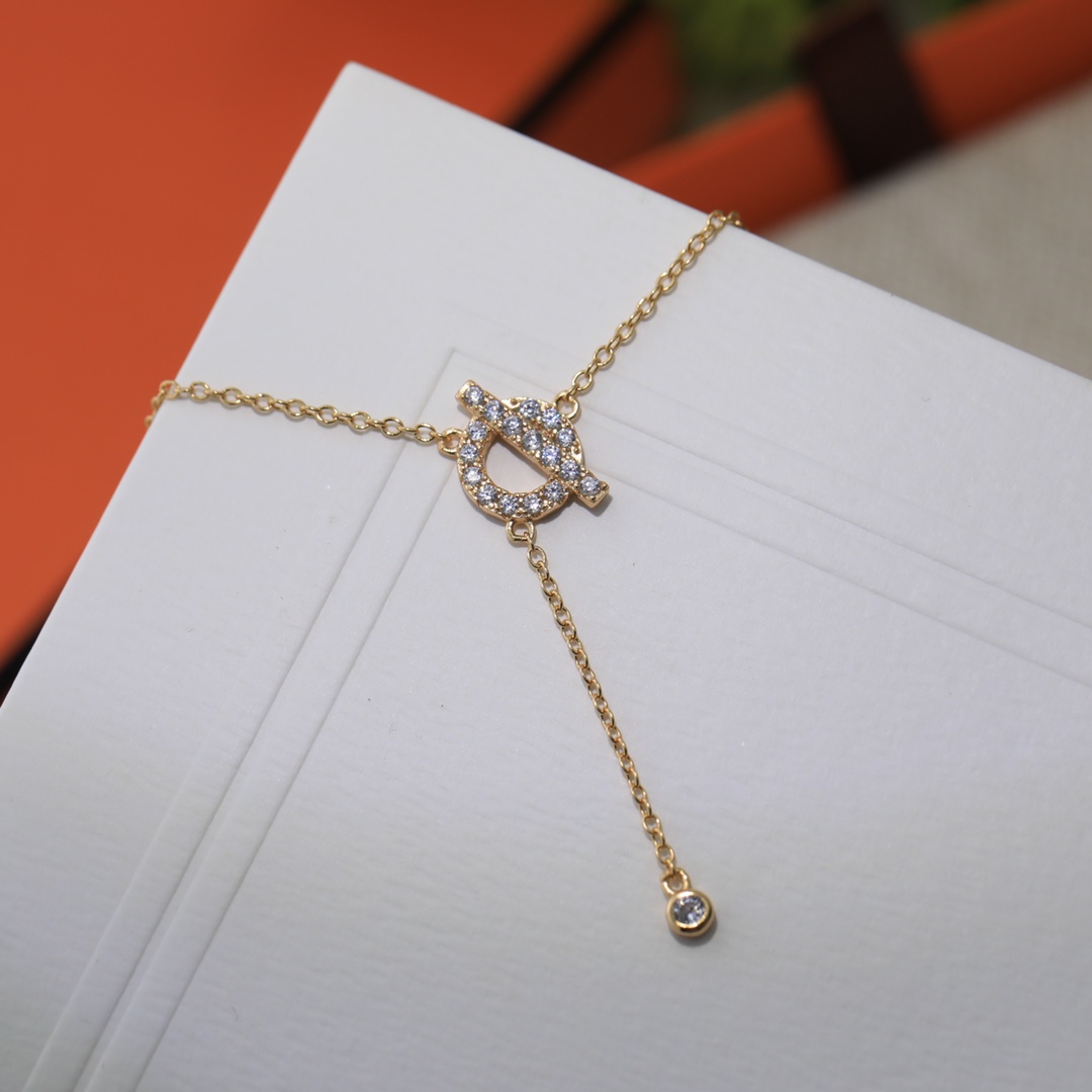 HMNS018 S925 Sterling Silver Finesse necklace - ccjewelryacc