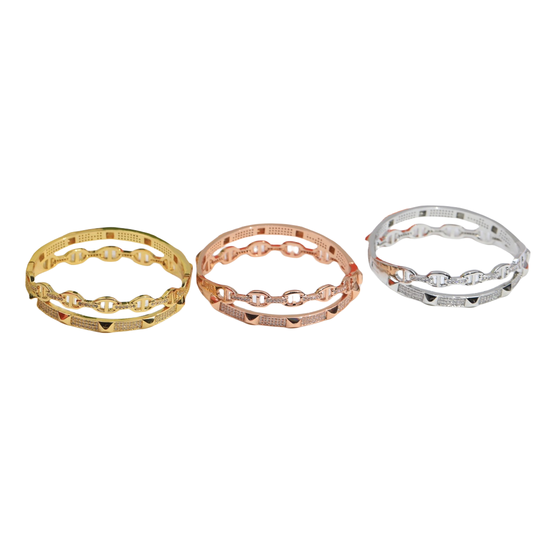 HMS005 Mona Cuff bracelet - ccjewelryacc