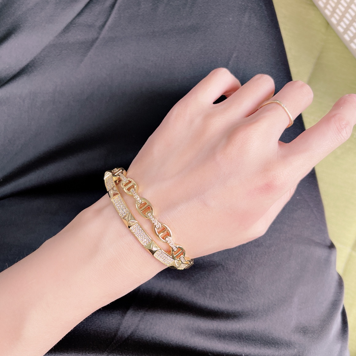 HMS005 Mona Cuff bracelet - ccjewelryacc