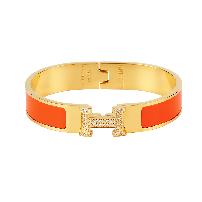 HMS033 Diamond Clic H bracelet - ccjewelryacc
