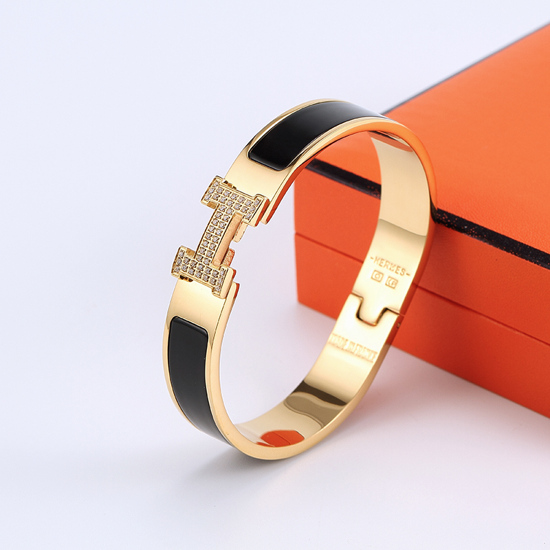 HMS033 Diamond Clic H bracelet - ccjewelryacc