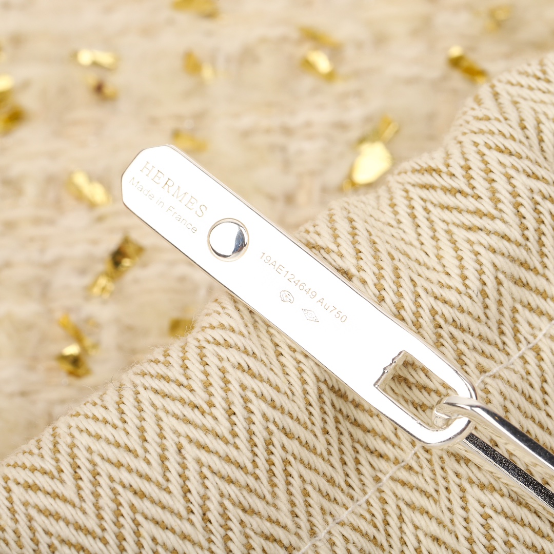 HMNS021 S925 Sterling Silver Kelly Chaine lariat necklace, small model - ccjewelryacc