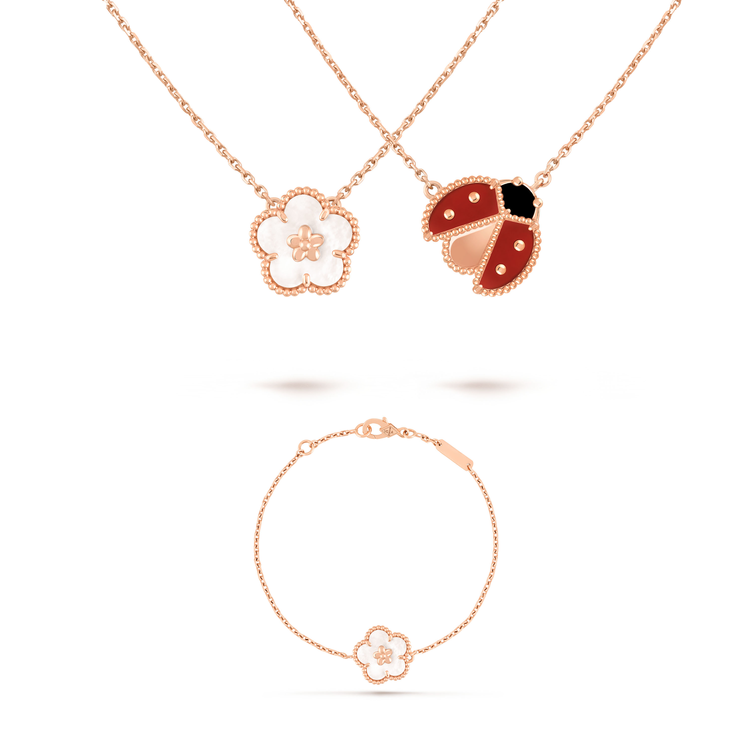 VCN058 VCA lucky spring pendant necklace bracelet - ccfashionjewelry