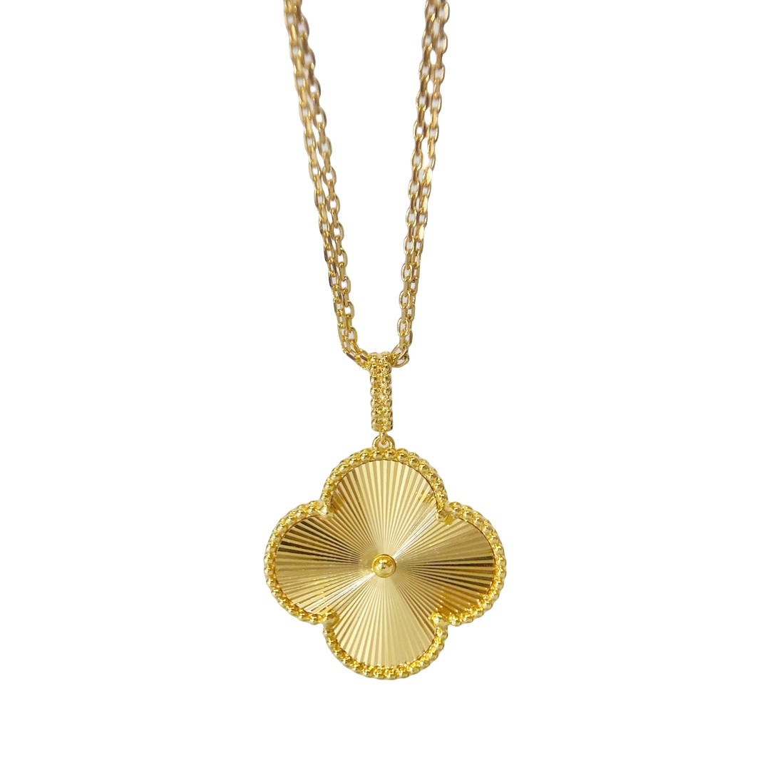 VCN044 VCA Gold Magic Alhambra Pendant Necklace - ccfashionjewelry