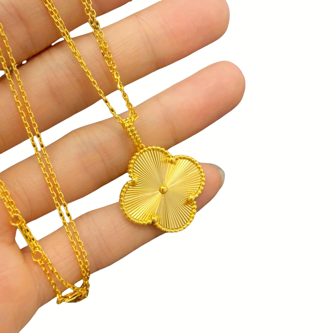 VCN044 VCA Gold Magic Alhambra Pendant Necklace - ccjewelryacc