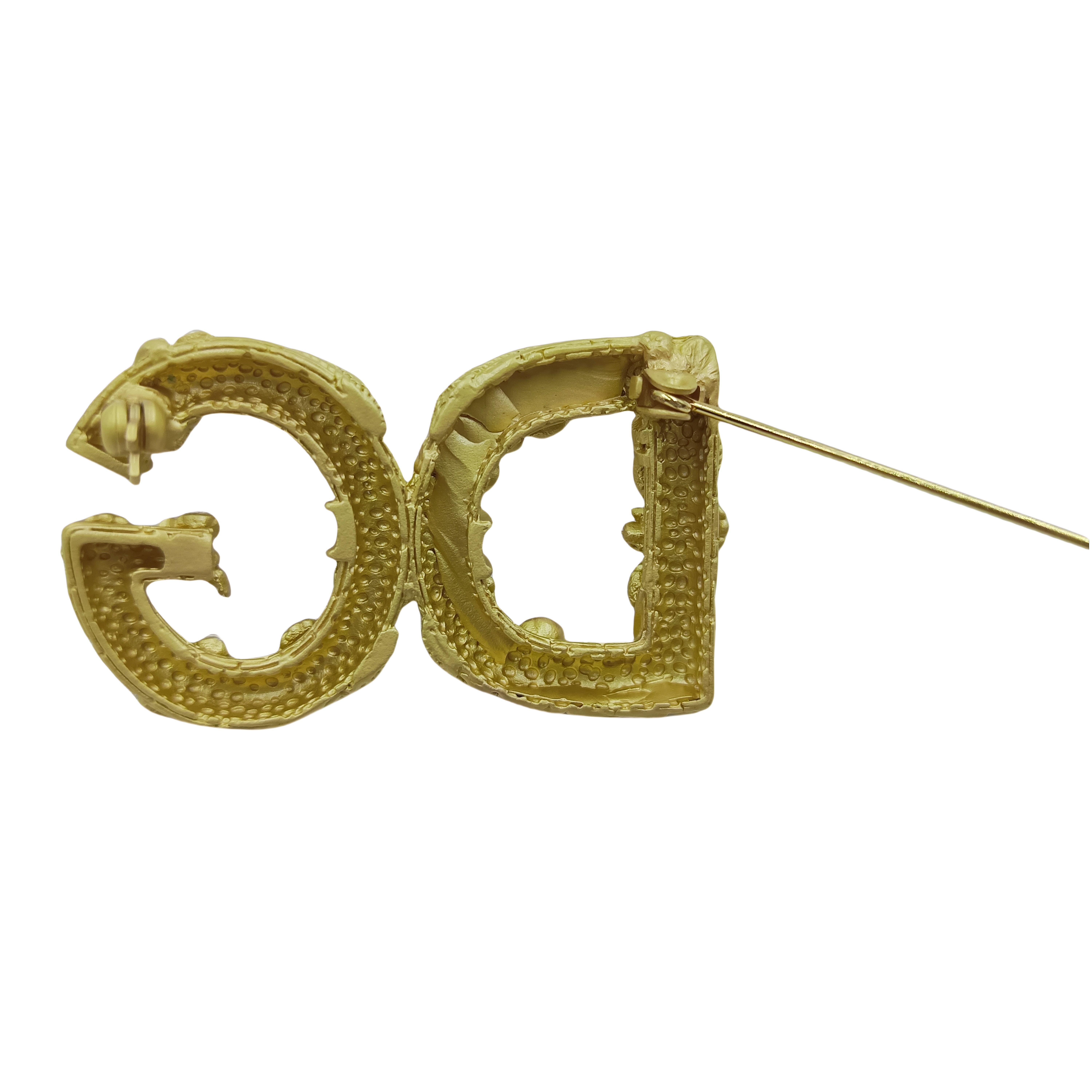 DGB003 Vintage DG Logo brooch pin - ccjewelryacc