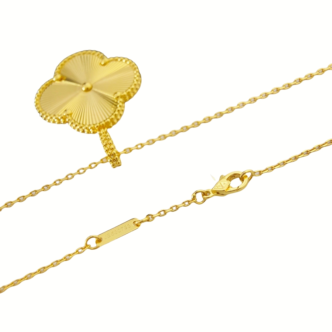 VCN044 VCA Gold Magic Alhambra Pendant Necklace - ccjewelryacc