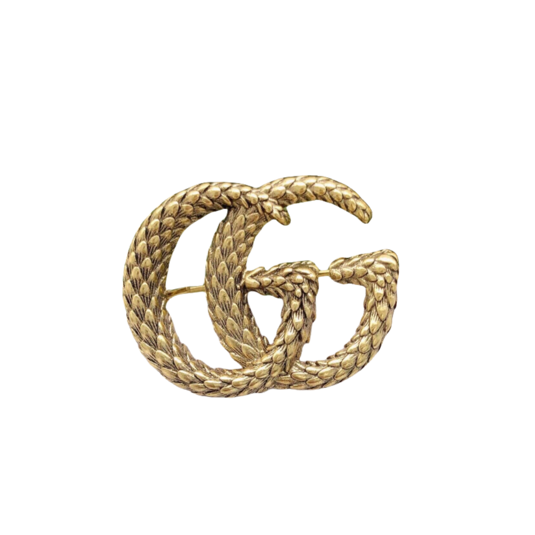 GGB025 Vintage squama GG brooch pin - ccjewelryacc