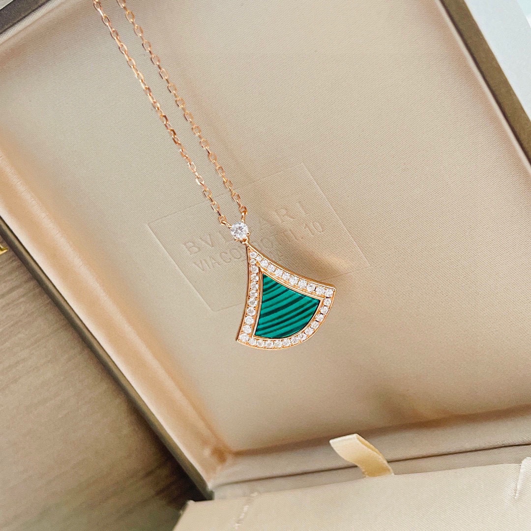 BGNS002 S925 Sterling Sliver Green divas dream necklace bracelet earring ring collect - ccjewelryacc