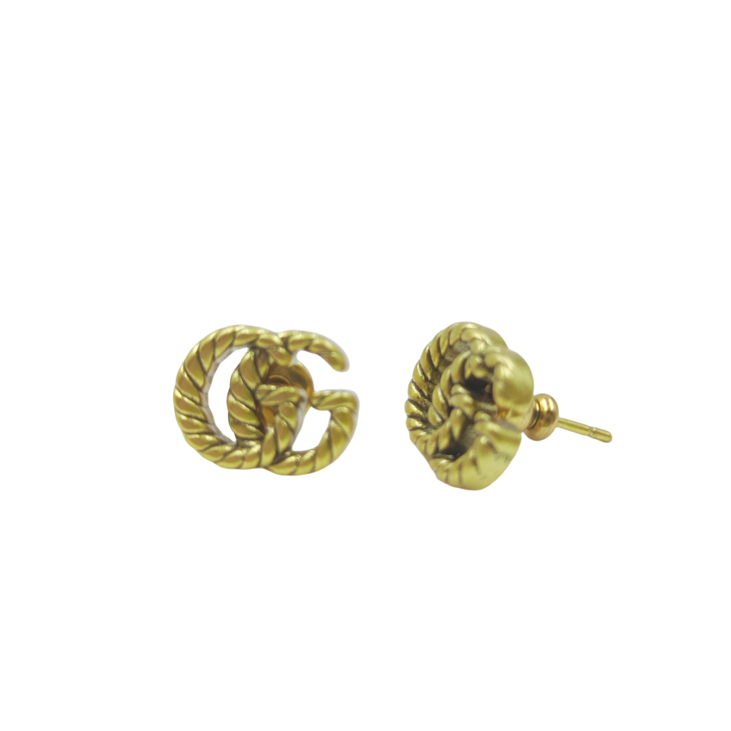 GGE002 GG Rope stud earrings - ccjewelryacc