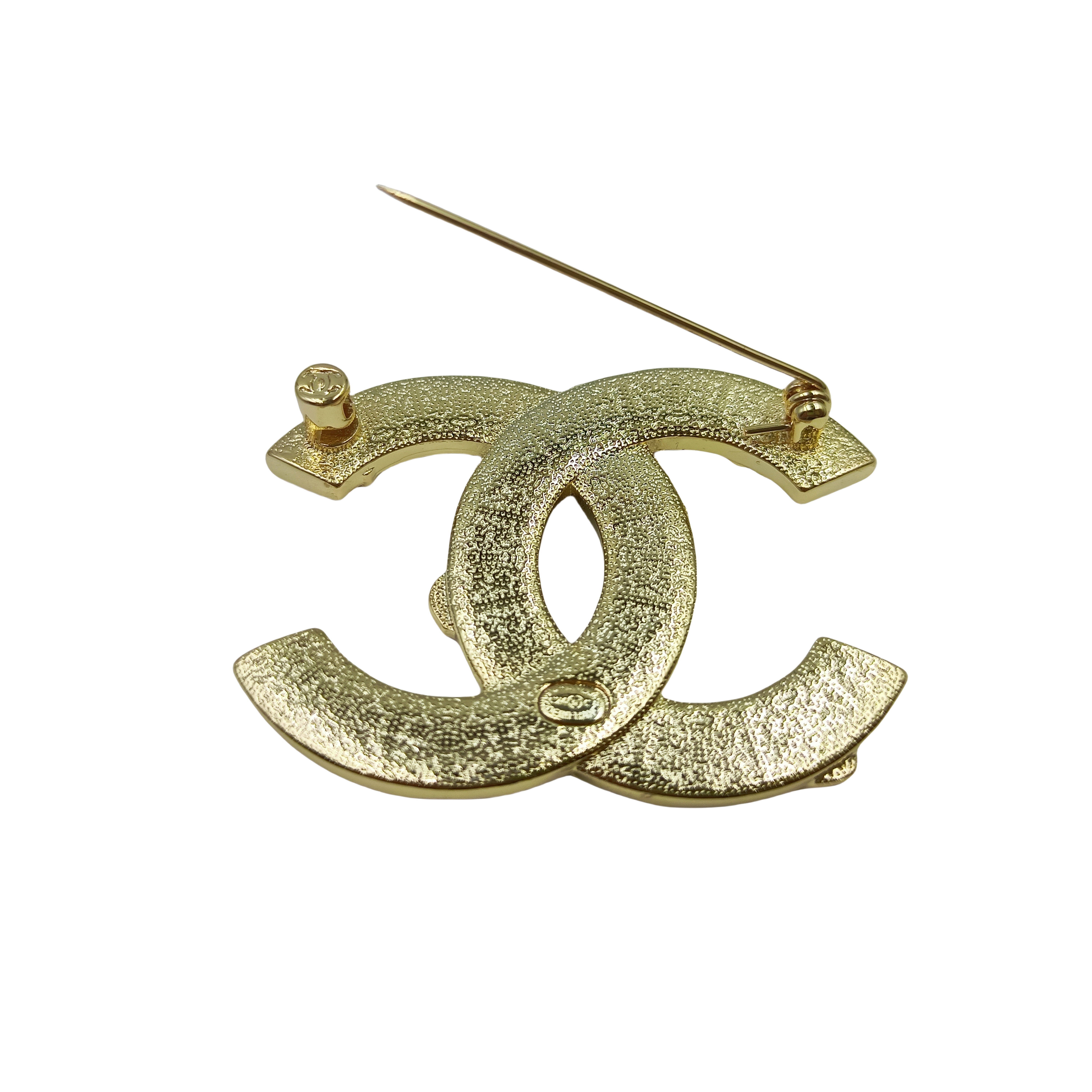 BCB349 Enamel CC brooch - ccjewelryacc