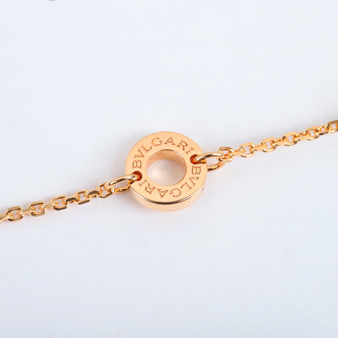 BGNV005 18k Mother of pearl and Diamond Diva's dream necklace large - ccjewelryacc