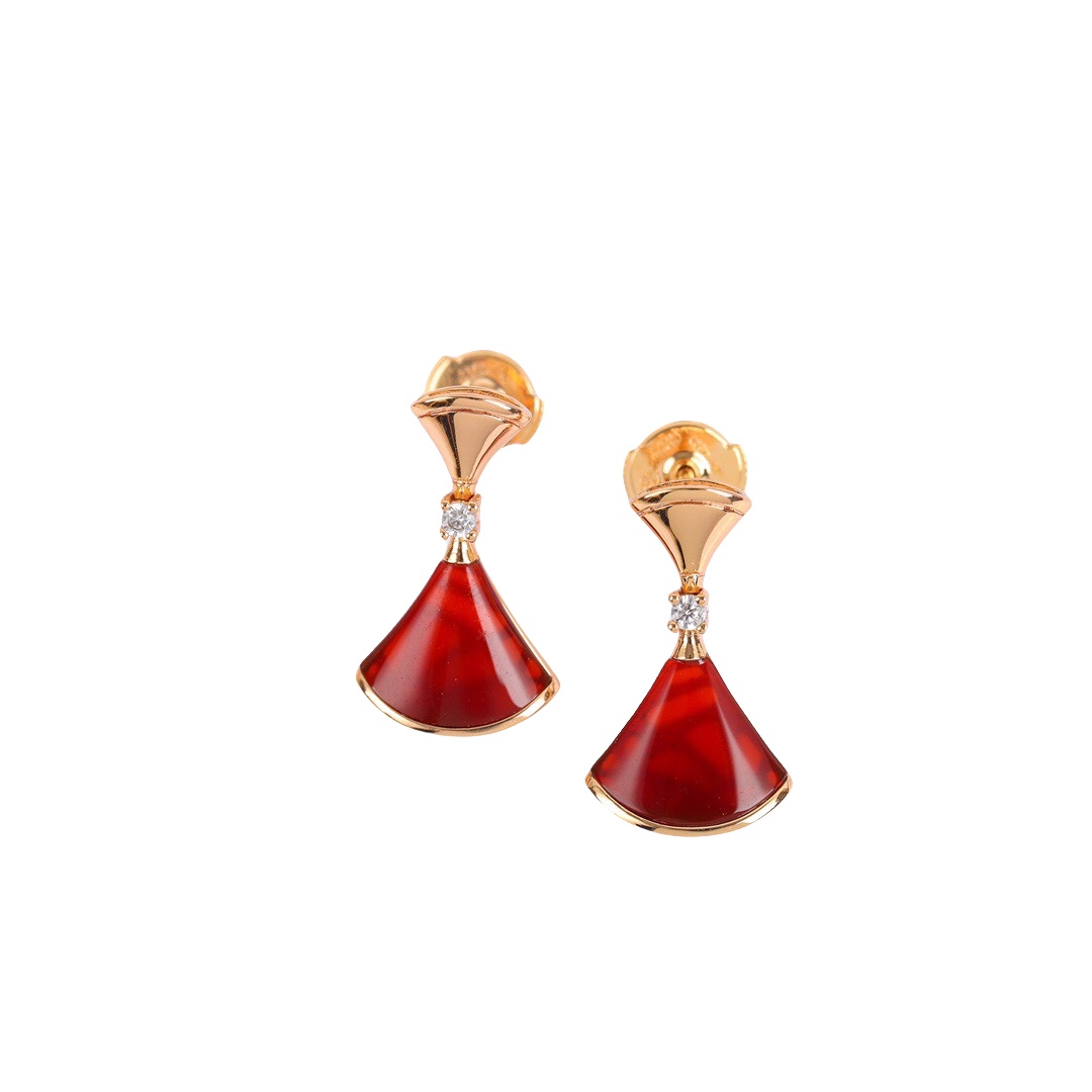 BGES008 S925 Sterling silver Divas dream earrings - ccjewelryacc