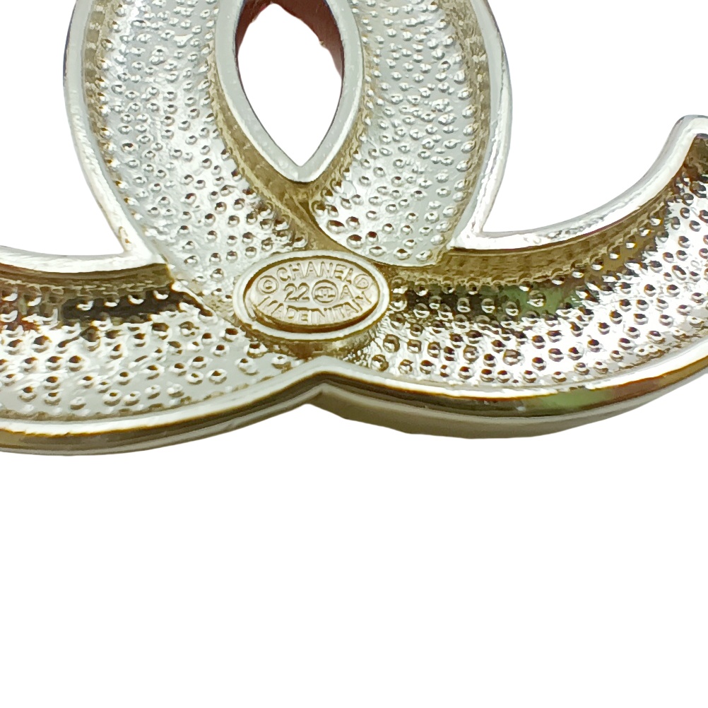 BCB371 Full crystal CC rainbow brooch - ccjewelryacc