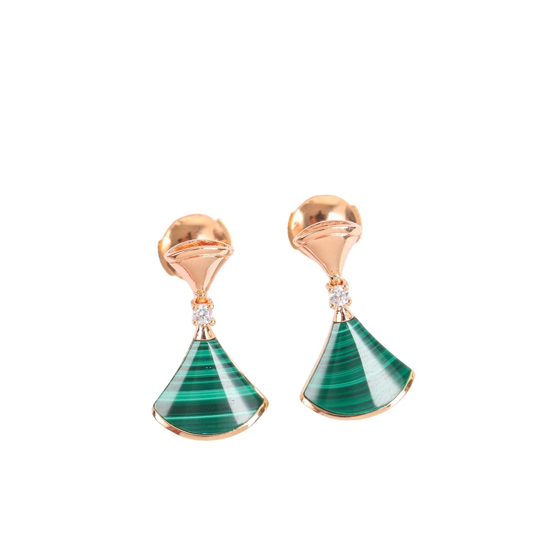 BGES008 S925 Sterling silver Divas dream earrings - ccjewelryacc