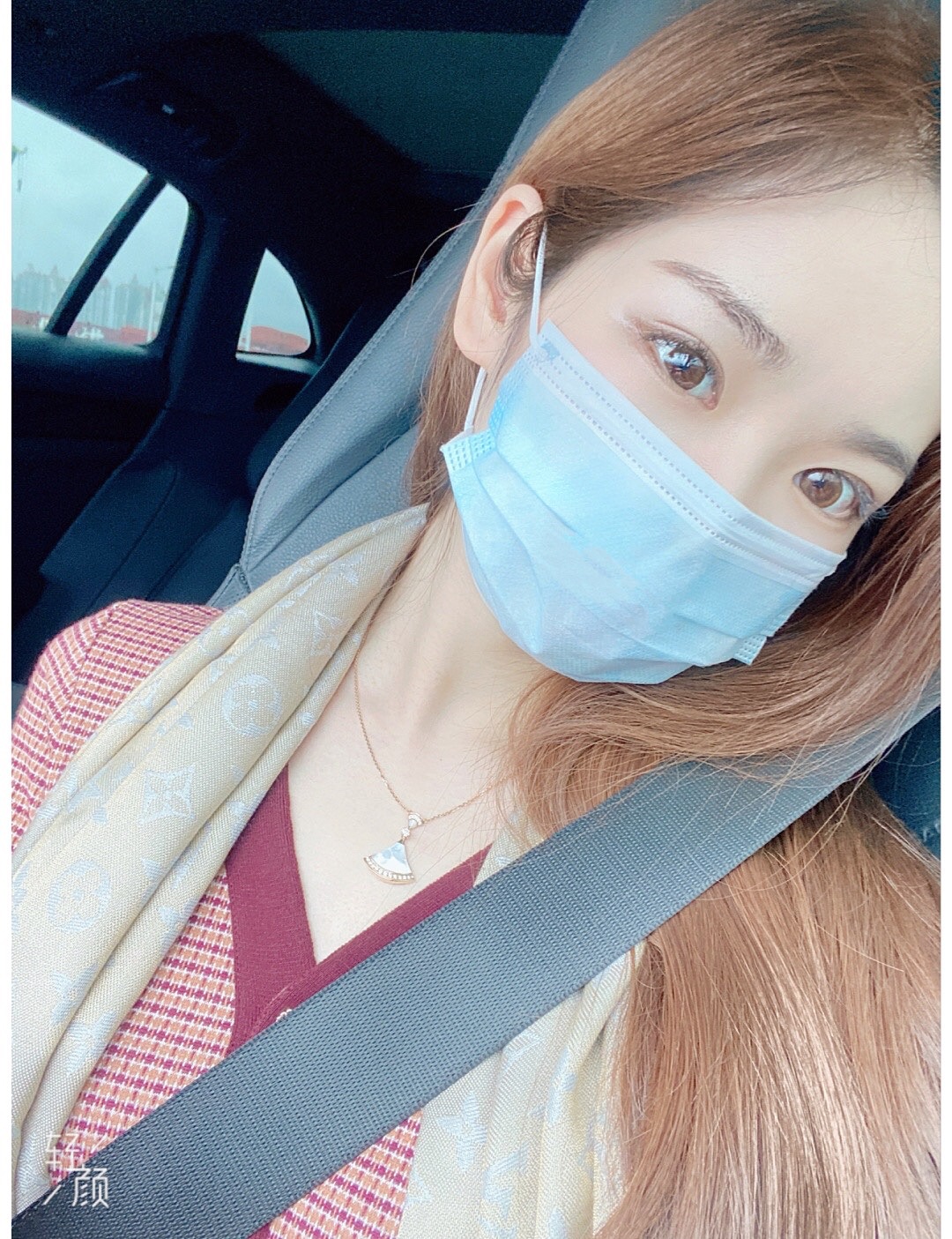 BGNS012 S925 Sterling Silver DIVAS'DREAM necklace Rose gold - ccjewelryacc