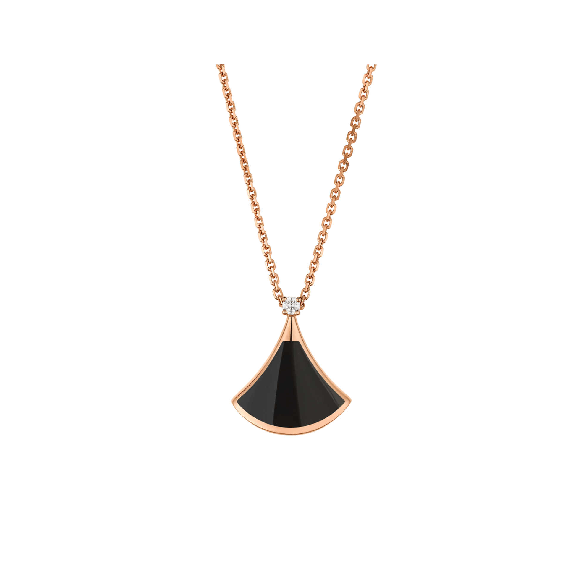 BGNS014L S925 Sterling Silver DIVAS'DREAM necklace Large - ccjewelryacc