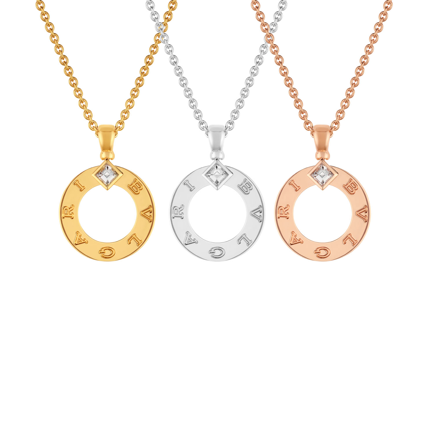 BGNV001 V-Gold bvl  bvl necklace - ccjewelryacc