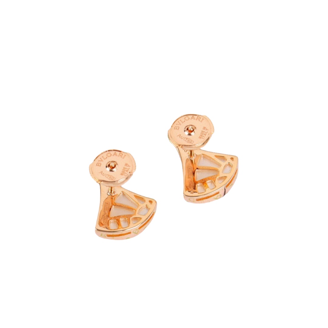 BGES015 S925 Sterling silver Divas' dream stud earrings - ccjewelryacc