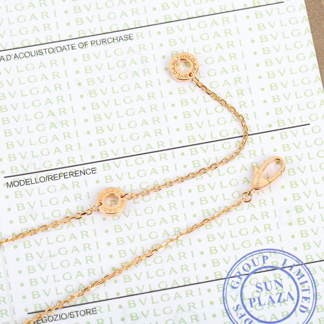 BGNS012 S925 Sterling Silver DIVAS'DREAM necklace Rose gold - ccjewelryacc