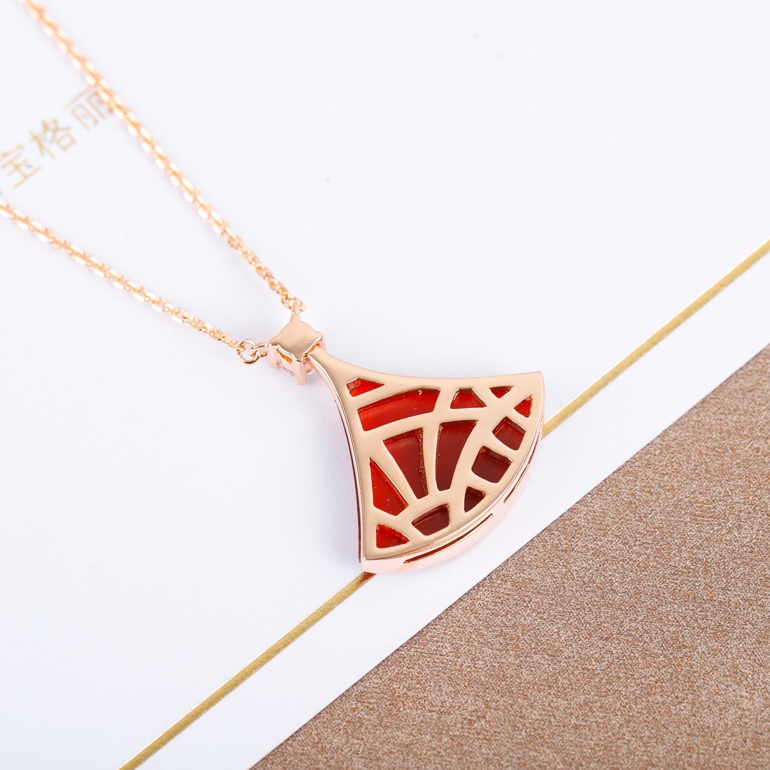 BGNS014L S925 Sterling Silver DIVAS'DREAM necklace Large - ccjewelryacc