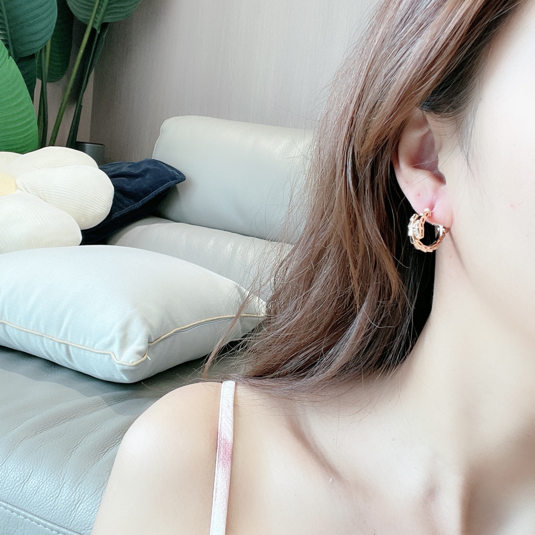 BGE030 Serpenti Viper Earring clip - ccjewelryacc