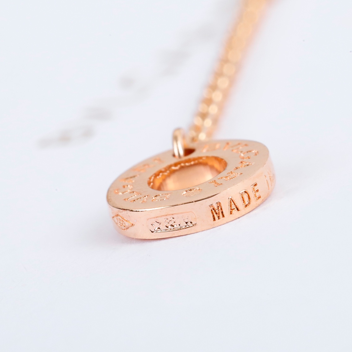 BGNS014L S925 Sterling Silver DIVAS'DREAM necklace Large - ccjewelryacc