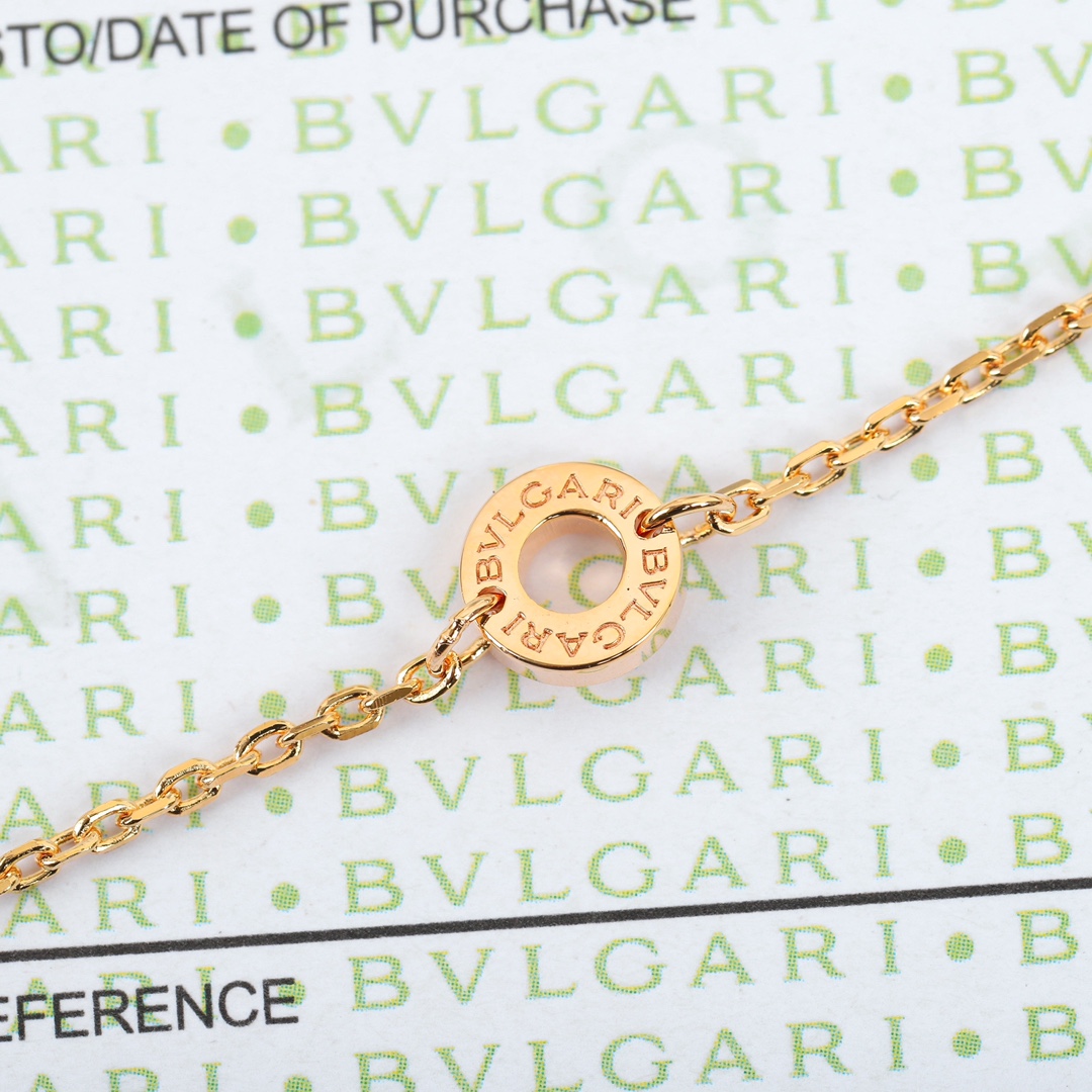 BGNS012 S925 Sterling Silver DIVAS'DREAM necklace Rose gold - ccjewelryacc