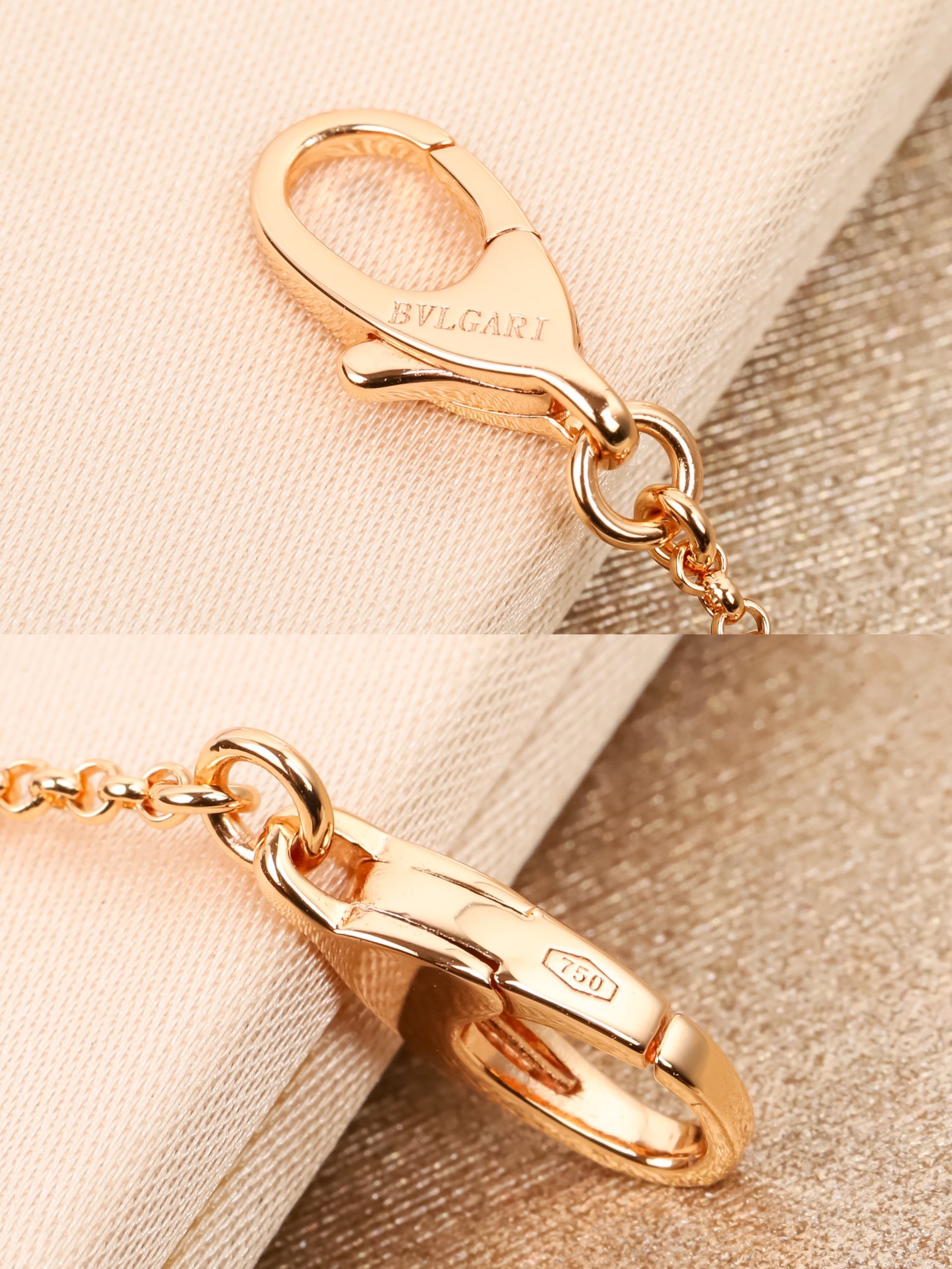 BGNV007 V-Gold Mother of pearl bvl  bvl necklace - ccjewelryacc