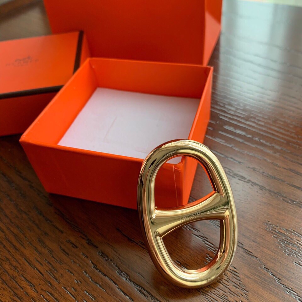 HMF001 Metal Chaine d'Ancre scarf ring - ccjewelryacc