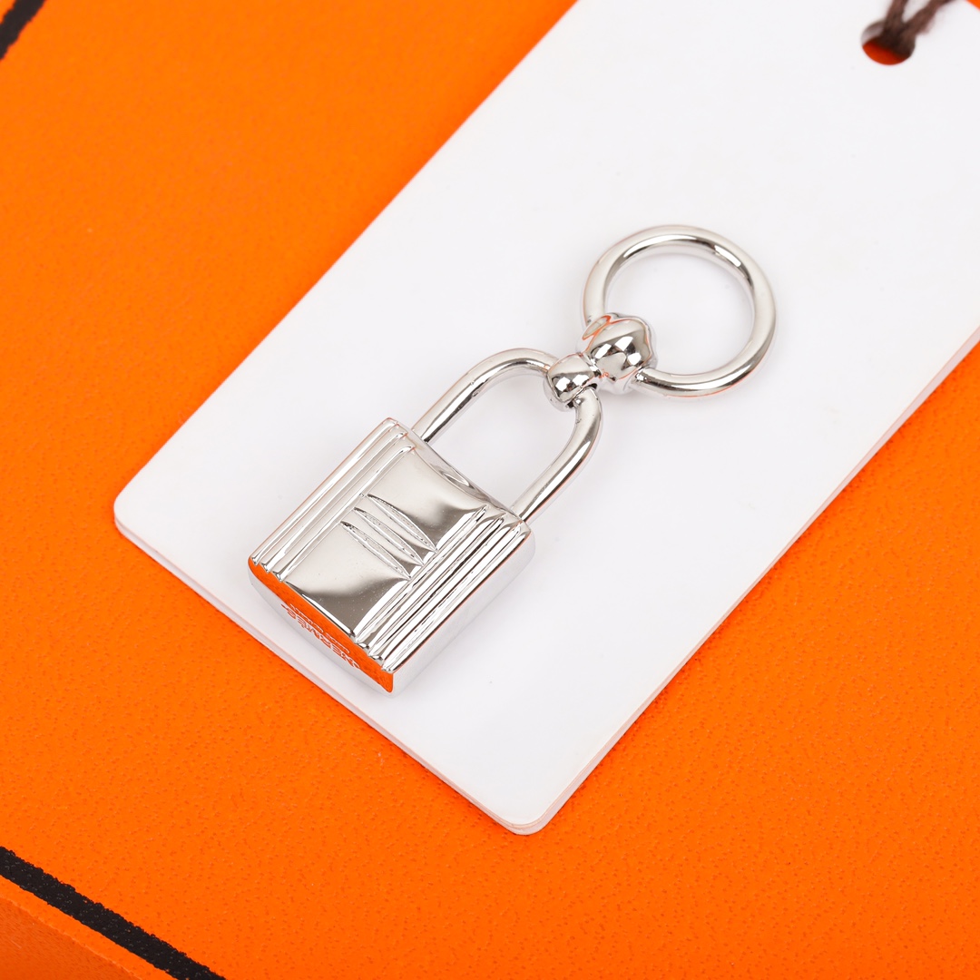 HMF003 Metal Lock charm Scarf Ring - ccjewelryacc