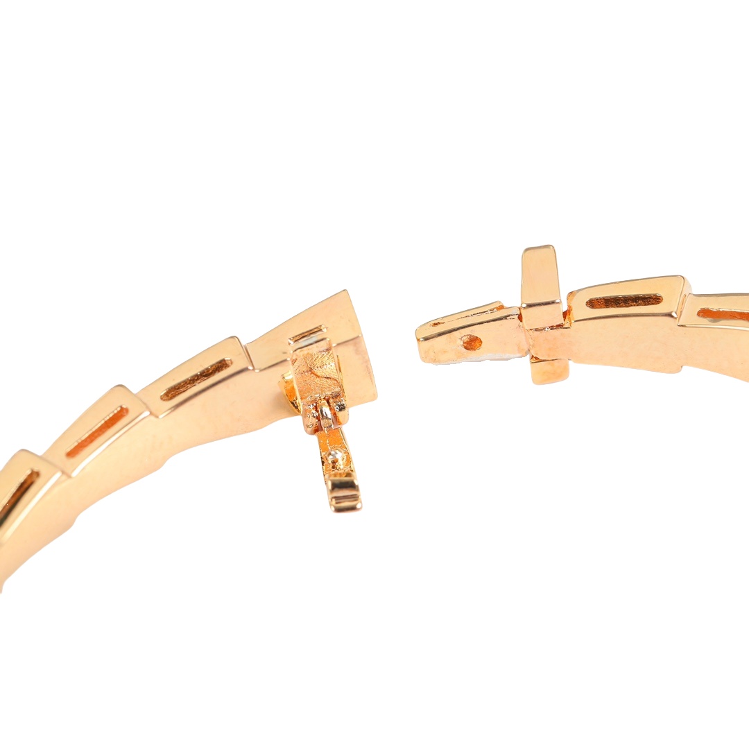 BGSV001 V-Gold Serpenti viper bracelet Green gemston diamond - ccjewelryacc