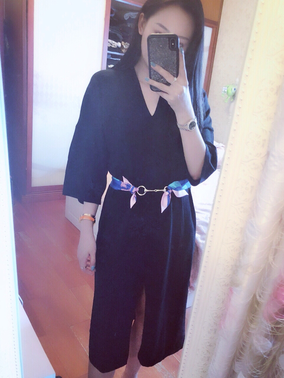 HMF002 Metal Mors twilly scarf ring Large - ccjewelryacc