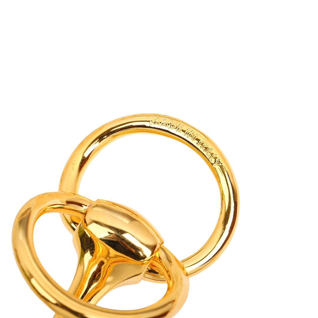 HMF002 Metal Mors twilly scarf ring Large - ccjewelryacc