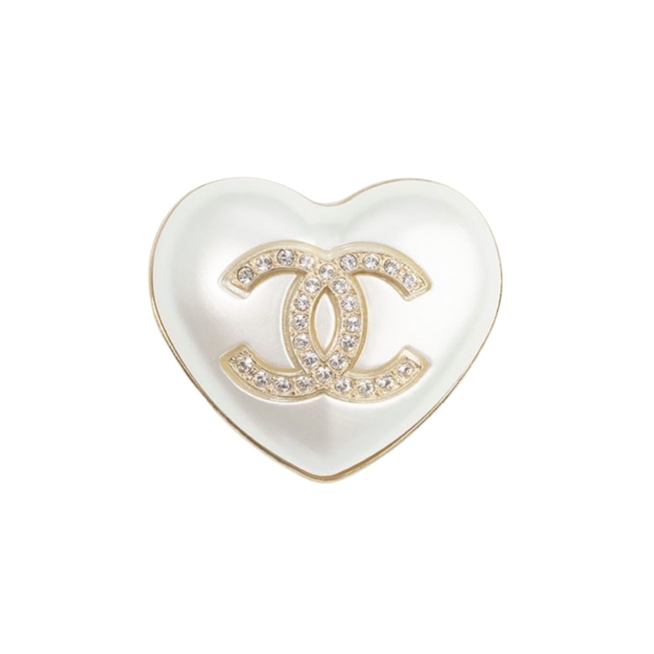 BCB044 CC Heart brooch - ccjewelryacc