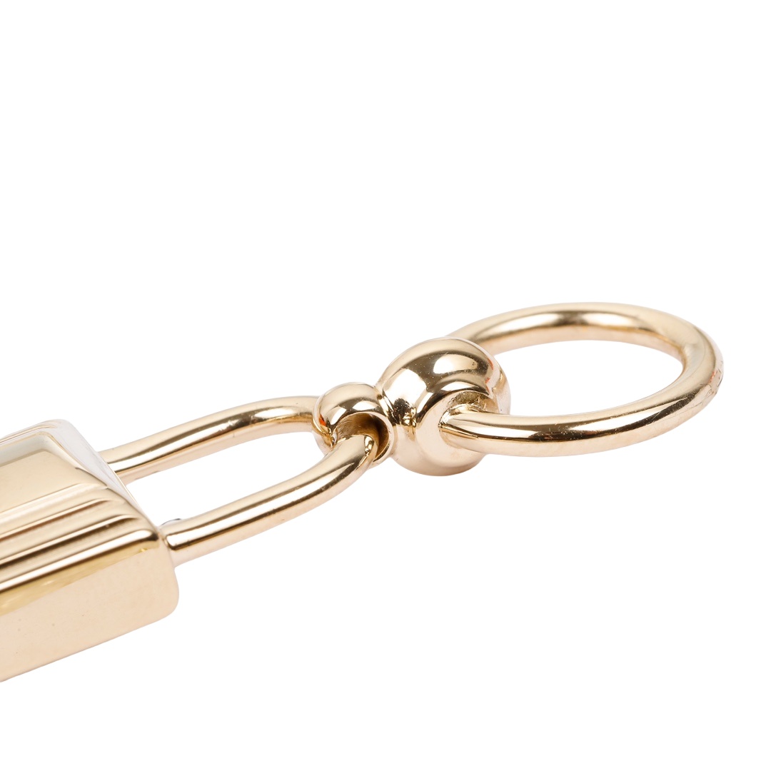 HMF003 Metal Lock charm Scarf Ring - ccjewelryacc