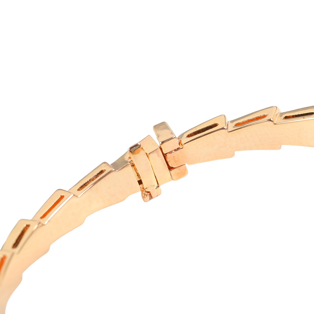 BGSV001 V-Gold Serpenti viper bracelet Green gemston diamond - ccjewelryacc