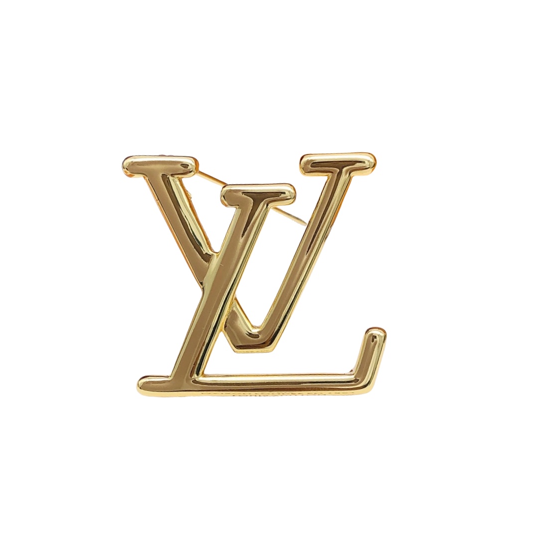 LVB003 louis lapel pin in metal - ccjewelryacc