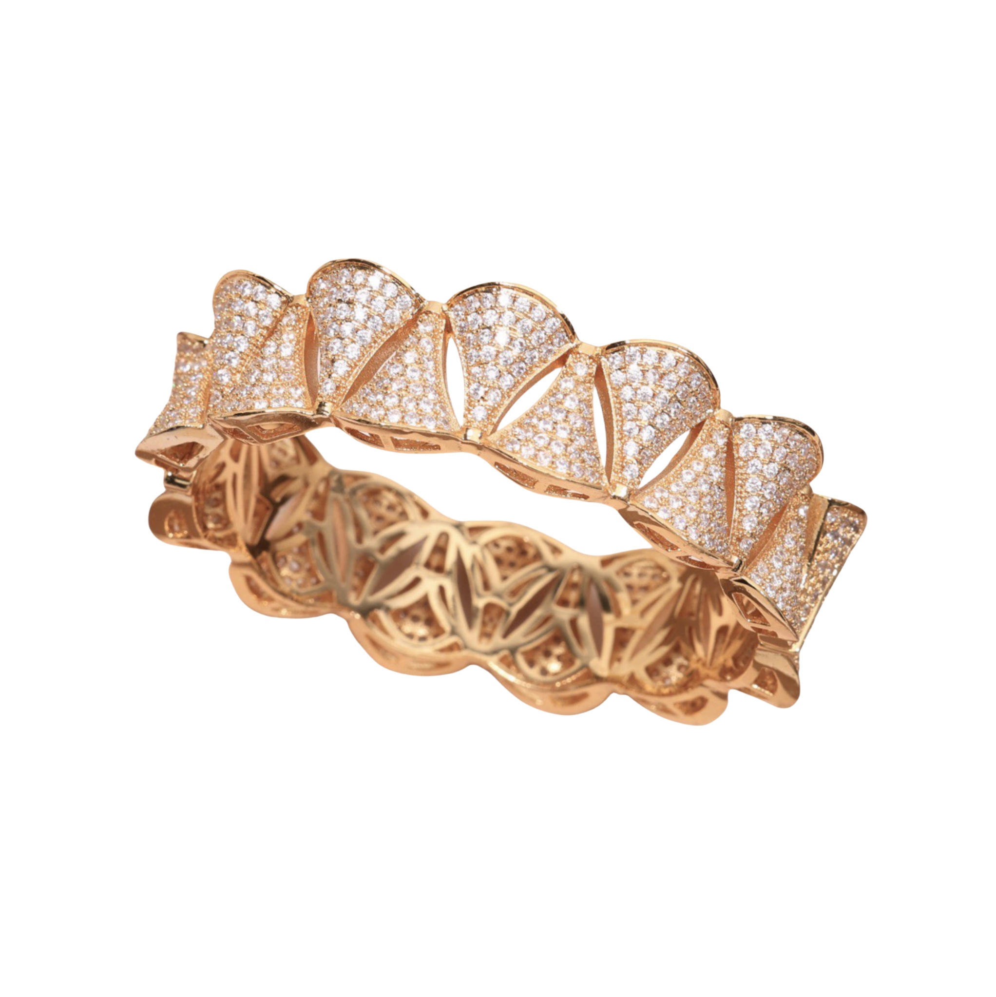 BGS002 18k gold Divas dream bangle bracelet - ccjewelryacc