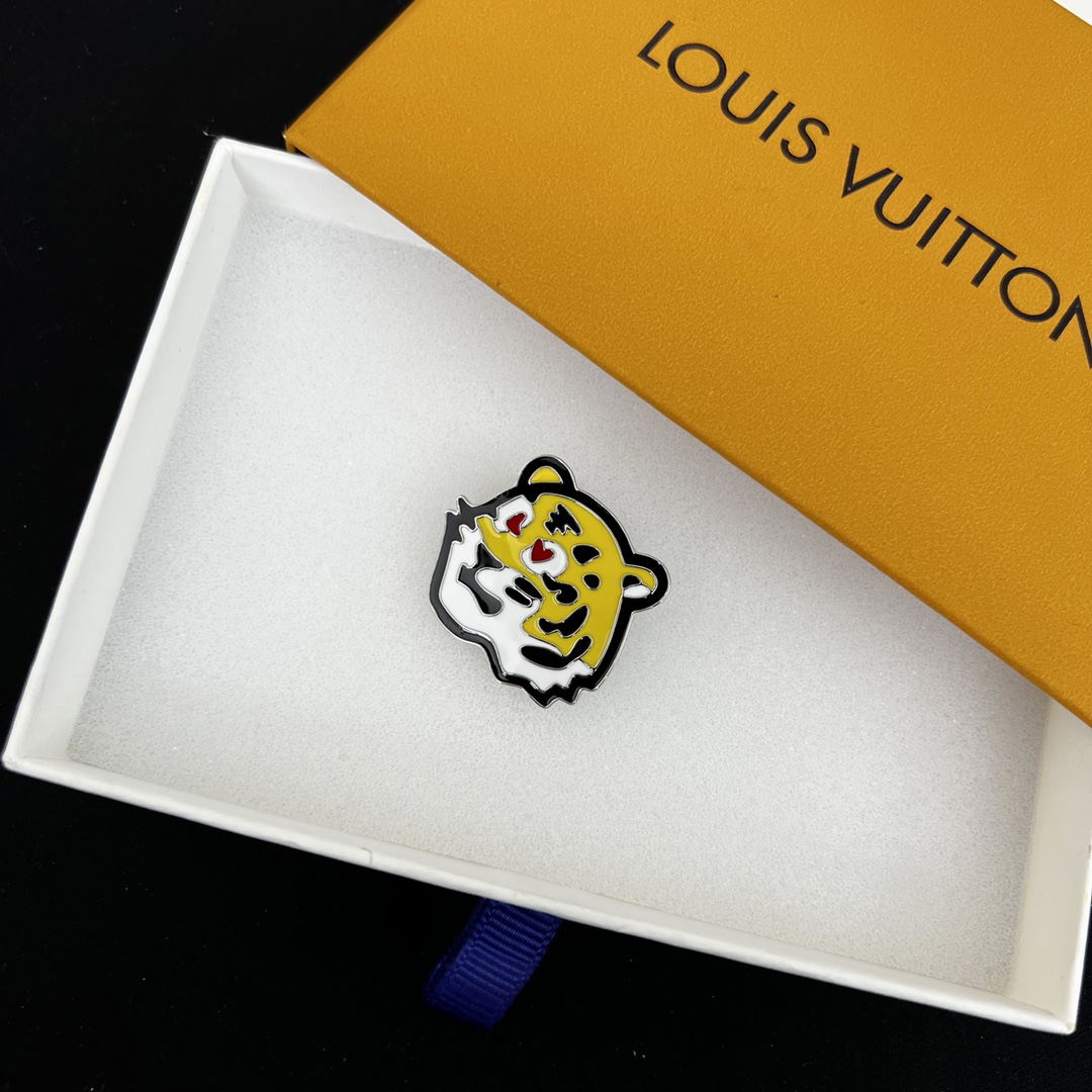LVB006 Louis x Nigo Pins Set of 3 - ccjewelryacc