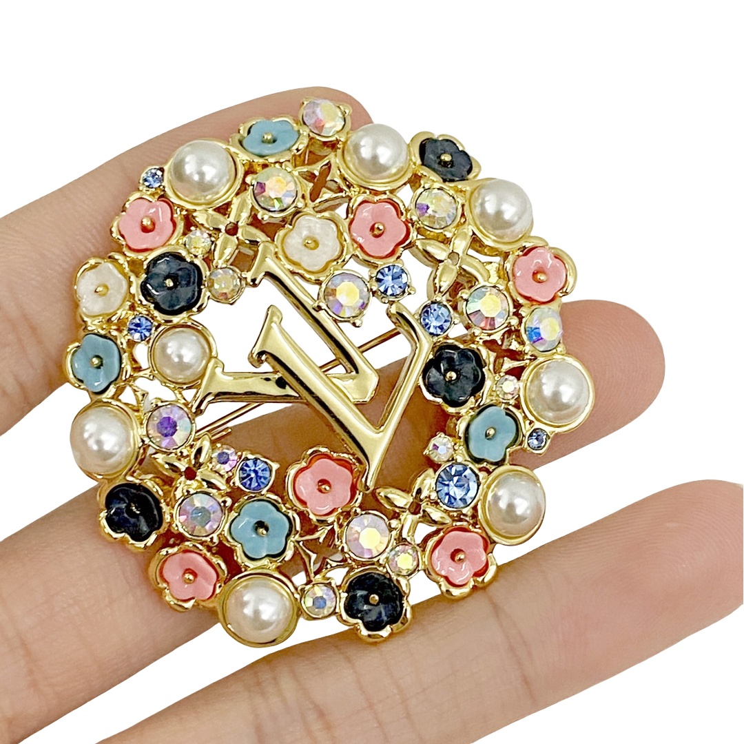 LVB010 Botanica Brooch - ccjewelryacc