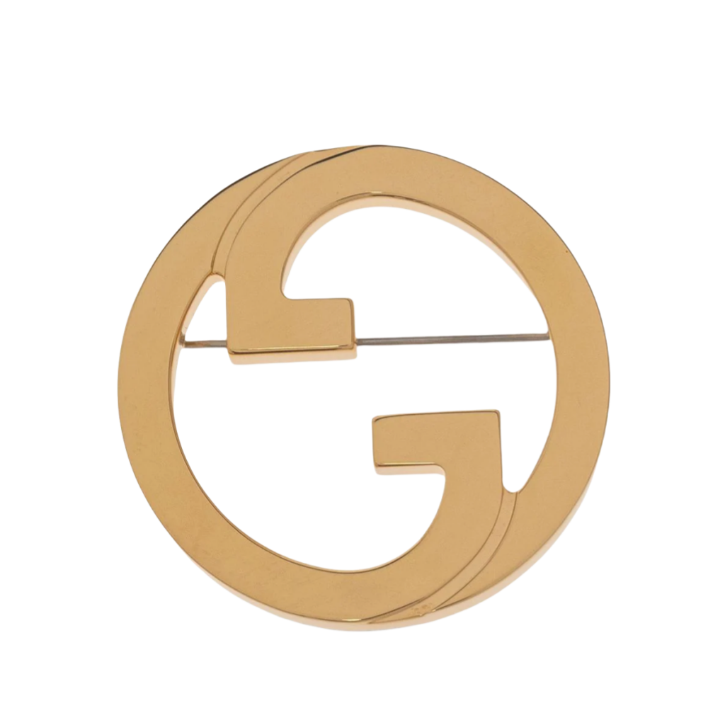 GGB043 Metal GG Brooch Pin - ccjewelryacc