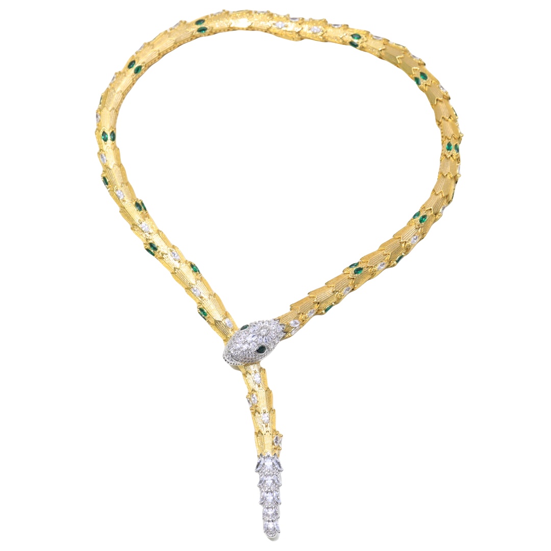 BGN035 Serpenti viper necklace - ccjewelryacc