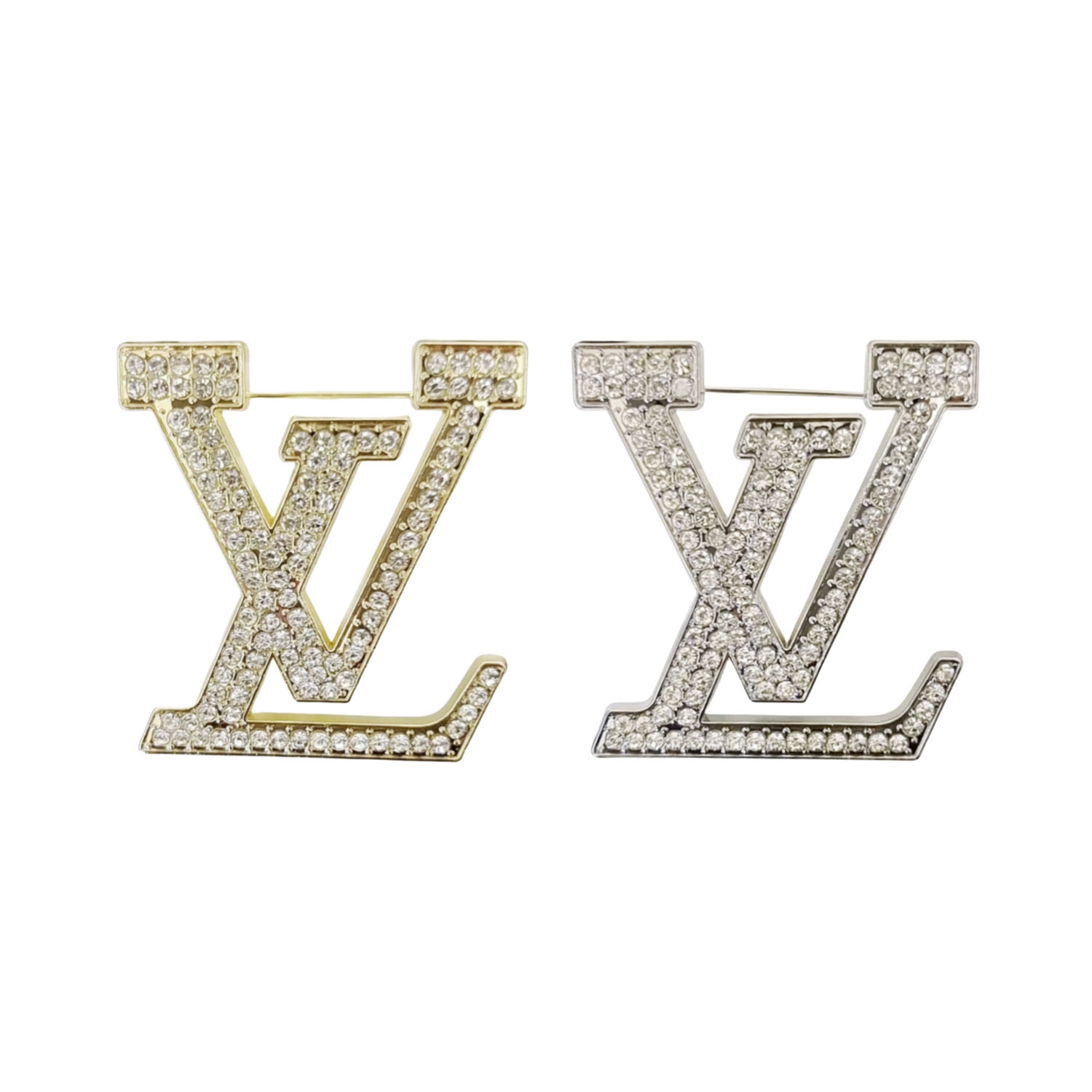 LVB017 Crystal Sparkling Louise Brooch - ccjewelryacc