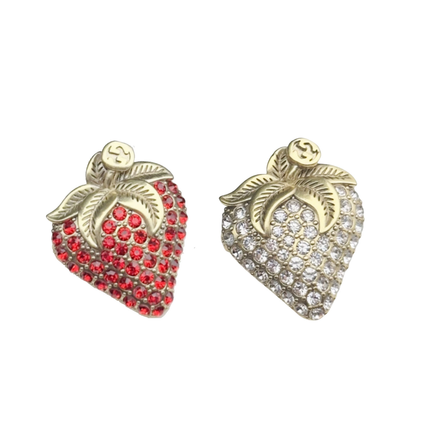 GGB006 GG strawberry brooch pin - ccjewelryacc